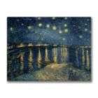 Trademark Art 18x24 inches Vincent van Gogh, The Starry Night, 1888 