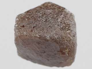 59ct Rare Reddish Brown 100% Natural Rough Diamond Cube Specimen 
