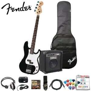 Fender Squier Affinity Stop Dreaming, Start Playing Set Black P Bass 