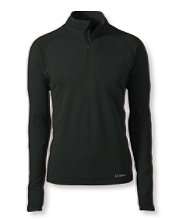 Mens Polartec Power Dry Base Layer, Quarter Zip Expedition Weight