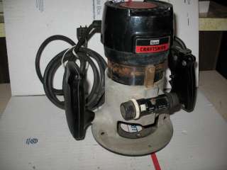 CRAFTSMAN 1HP 315.17480 ROUTER  
