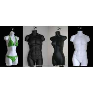  4 Pieces Female And Male Dress Mannequin Forms Set For  S 