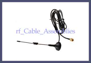 NEWAntenna 433Mhz,3dbi SMA Plug with Magnetic base,1.5m cable for H 