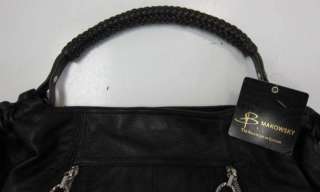 Authentic B Makowsky MICHELLE Leather Shopper Bag $278  