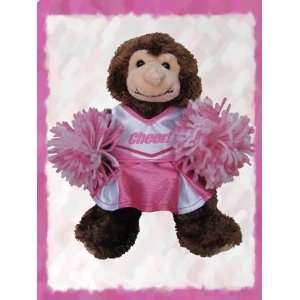com Pink Cheer Outfit fits Webkinz Lil Kinz, Ty Beanie Babies, Fluff 