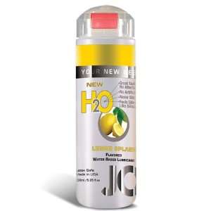  System jo h2o flavored lubricant   5.25 oz lemon splash 