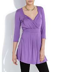 Lilac (Purple) N and Willow Purple Eve Top  254295055  New Look