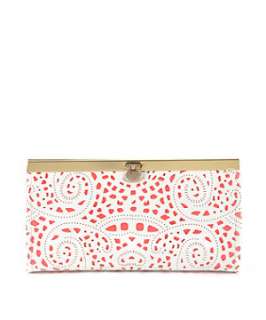 Pink Pattern (Pink) Pink Cut Out Pattern Purse  246853679  New Look