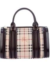 BURBERRY BRIT   signature tartan print bag