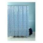 Essential Home Shower Curtain Spanish Tile Blue Vinyl