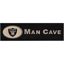 Fan Creations Oakland Raiders Man Cave Room Sign   