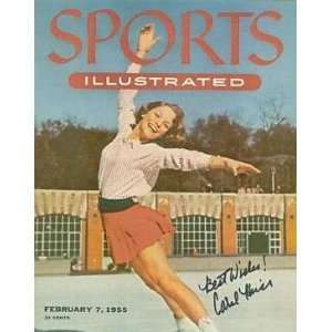  Carol Heiss Autographed Sports Illustrated Magazine (Figure Skating 