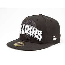   Louis Rams Draft 59FIFTY® Structured Fitted Black Hat   