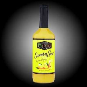 Freshies, Sweet N Sour Lemon Squeeze Mix, 32 Ounce Bottle  