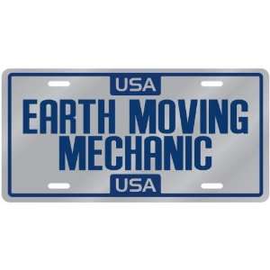  New  Usa Earth Moving Mechanic  License Plate 