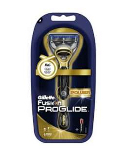 Gillette Fusion ProGlide Power Razor Olympic Gold Edition   Boots