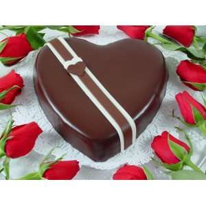 Ottomanellis Chocolate Heart Shaped Ribbon Cake  Kitchen 