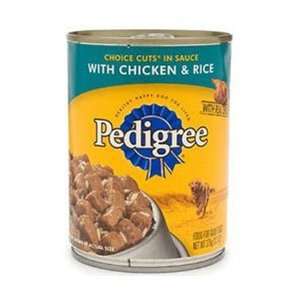 Pedigree Choice Cuts in Gravy with Chicken & Rice Dog Food 13.2 oz 