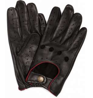    Gloves  Leather  Suede Lined Leather Driving Gloves