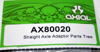 Axial Straight Axle Adapter Parts Tree ~AXI80020  