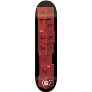  Chocolate K.anderson (red) Deck 8.12 Skateboard Decks 