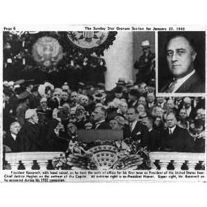   Justice Hughes,President Hoover,Mr Roosevelt,1932