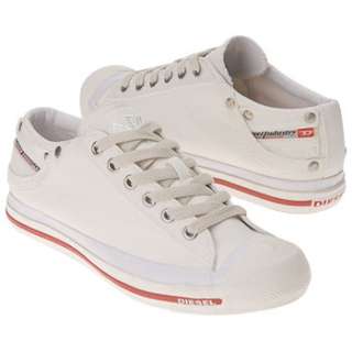 Womens Diesel Exposure Low W Bright White Shoes 
