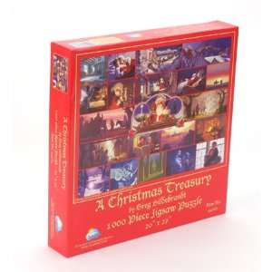  Christmas Treasury 1000pc Jigsaw Puzzle Toys & Games