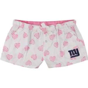    New York Giants Womens Pink Essence Shorts