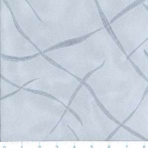  54 Wide Embroidered Microsuede Tempo Sky Blue Fabric By 