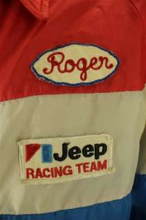 Vtg Skyline Jeep Polson AMC Jeep Racing Team Montana Racing Jacket 