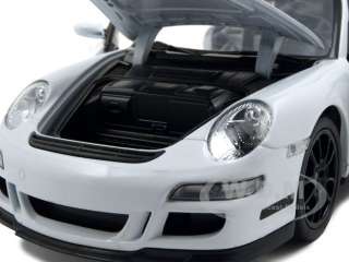   model of Porsche 911 (997) GT3 RS White die cast car model by Welly