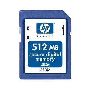  HP Genuine 512MB SD Flash Memory Card   New   344669 001 