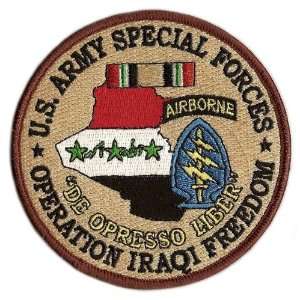    Special Forces Operation Iraqi Freedom Patch 