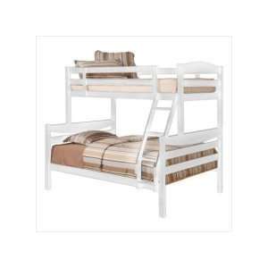  Walker Edison Royalton Twin/Full Solid Wood Bunk Bed in 
