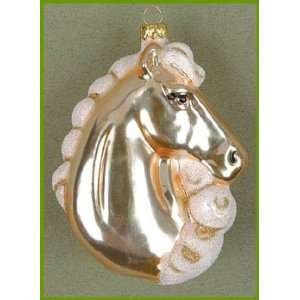  Margaret Cobane Glass Ornament   Majestic Beauty Palomino 