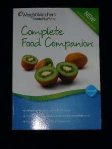 new WEIGHT WATCHERS COMPLETE FOOD COMPANION Points Plus 2012  