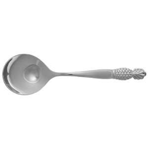  Ginkgo Pineapple (Stainless) Round Bowl Soup Spoon 