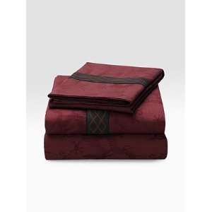 Natori Dynasty Fitted Sheet   Royal Red 