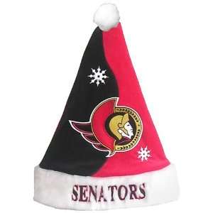  Forever Collectibles Ottawa Senators Santa Hat