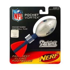  Nerf NFL Pocket Vortex FB, Patriots Toys & Games