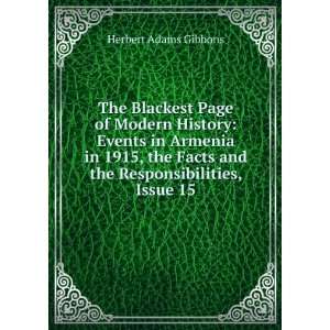  The Blackest Page of Modern History Events in Armenia in 1915 