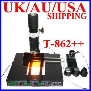 T862+ + IRDA Welder Infrared Heating Rework Station b3  