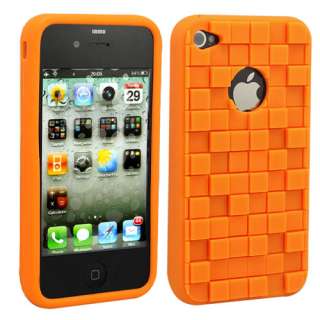Color Choose Silicone Case Cover For Iphone 4G 4TH Fashion Style 