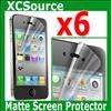 10 X Anti Glare Guard Matte Cover Film Screen Protector For Iphone 4 