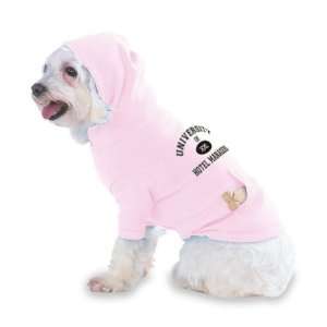 OF XXL HOTEL MANAGERS Hooded (Hoody) T Shirt with pocket for your Dog 