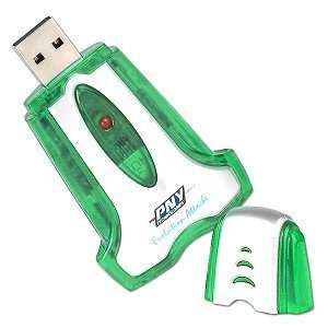  PNY P RD512 EVO RF 512MB USB 2.0 Flash Drive/Reader (Green 