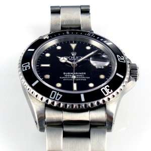  Vintage Submariner Transitional Divers Watch 16800 40mm C. 1986  