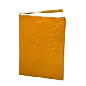  Leather Bound Travel Journal   Owl   Fair Trade