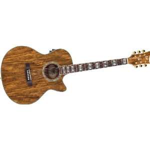  ESP Xtone Exotic Wood Cutaway Acoustic Electric Guitar 